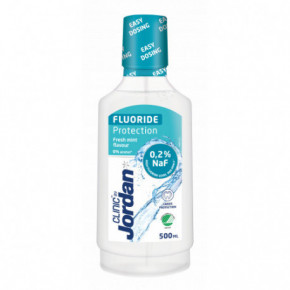 Jordan Clinic Fluoride Protection Mouthwash Mutes skalojamais līdzeklis 500ml
