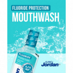 Jordan Clinic Fluoride Protection Mouthwash Burnos skalavimo skystis 500ml