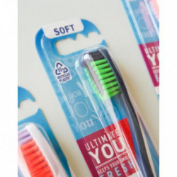 Jordan Ultimate You Soft Toothbrush Minkštas dantų šepetėlis Blue