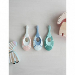 Jordan Green Clean Baby 0-2 Toothbrush Extra Soft Ypač minkštas dantų šepetėlis Blue