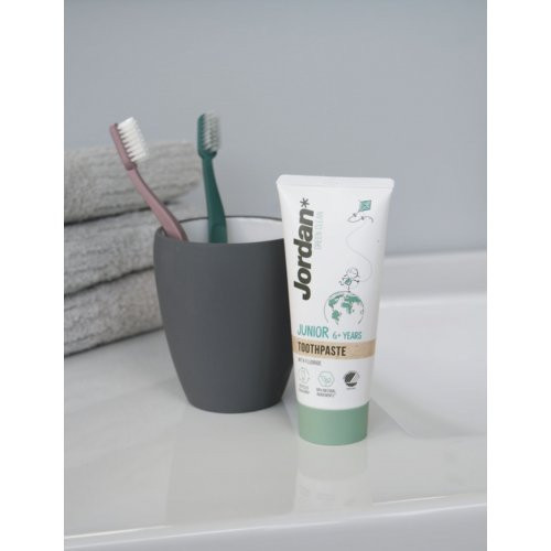 Jordan Green Clean Junior 6+ years Toothpaste Vaikiška dantų pasta 50ml