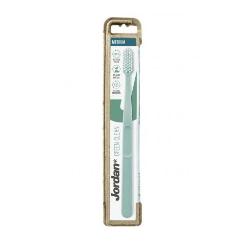Jordan Green Clean Soft Toothbrush Minkštas dantų šepetėlis Pink
