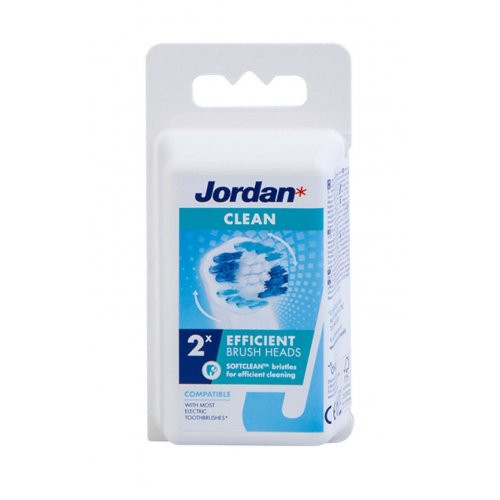 Jordan Brush Heads Elektrinio dantų šepetėlio galvutės Whitening