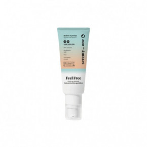 SeventyOne Percent Feel Free Moisturising Serum-Fluid SPF50 Mitrinošs sejas fluīds ar saules aizsardzību 40ml