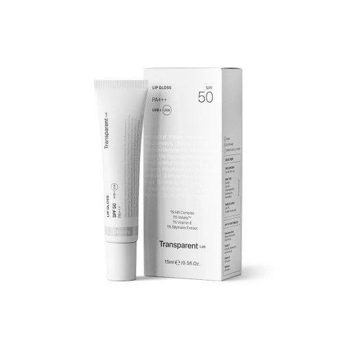 Transparent Lab Lip Tinted Gloss SPF50 Lūpų balzamas su apsauga nuo saulės 15ml