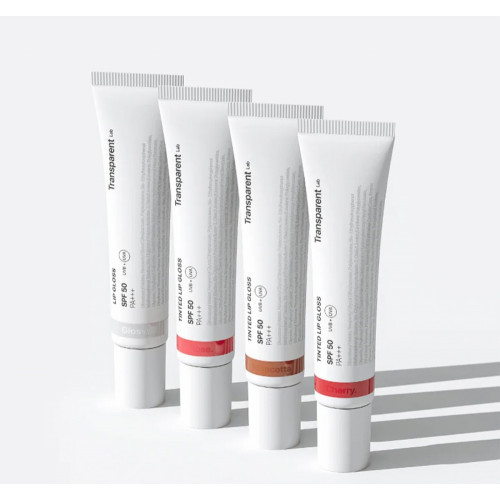 Transparent Lab Lip Tinted Gloss SPF50 Lūpų balzamas su apsauga nuo saulės 15ml