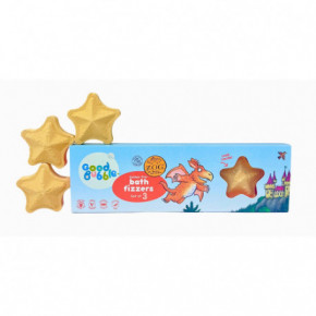 Good Bubble Zog Golden Star Bath Fizzers Säravad, tähekujulised vannimullid 3 tk.