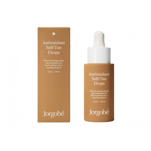 Jorgobé Antioxidant Self Tan Drops Savaiminio įdegio serumas 30ml