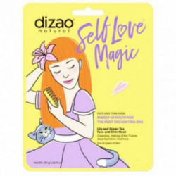 Dizao Lily and Green Tea Face and Chin Mask Veido ir smakro kaukė