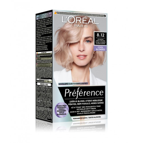 L'Oréal Paris Preference Permanent Hair Color Ilgalaikiai plaukų dažai Extreme Platinum