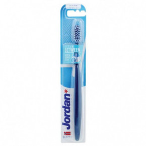 Jordan Clean Between Ultra Soft Toothbrush Ypač minkštas dantų šepetėlis Blue