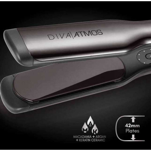 Diva Pro Styling Atmos Future Wide Professional Styler Profesionalus plaukų tiesintuvas 42mm