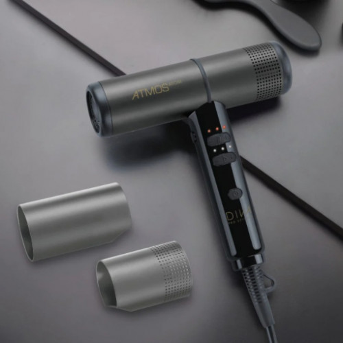 Diva Pro Styling Atmos Atom Hair Dryer Plaukų džiovintuvo movos Slate Black