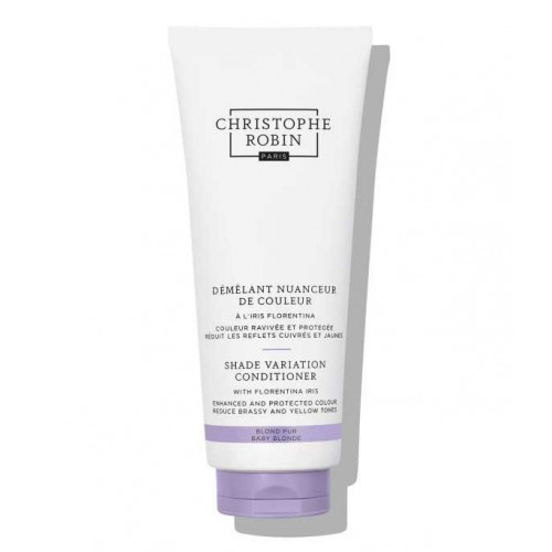 Christophe Robin Shade Variation Conditioner Baby Blonde Gelsvų tonų neutralizavimui kondicionierius, su atspalviu 200ml