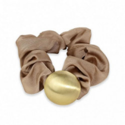 LAETI Hair Elastic Ariane Plaukų gumutė su aukso detale Black