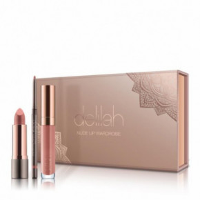 Delilah Nude Lip Wardrobe Dekoratyvinės kosmetikos rinkinys lūpoms Rinkinys