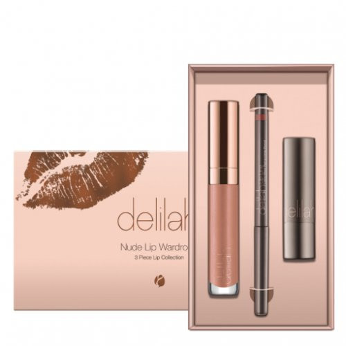 Delilah Nude Lip Wardrobe Vol2 rinkinys lūpoms Rinkinys