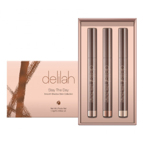 Delilah Stay The Day Smoot Shadow Stick Collection Pieštukinių akių šešėlių rinkinys Rinkinys