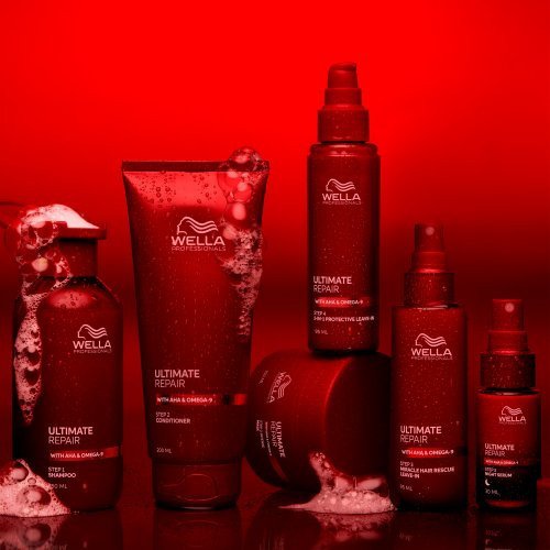 Wella Professionals Ultimate Repair Protective Leave-in Apsauginis 5in1 nenuplaunamas serumas pažeistiems plaukams 140ml