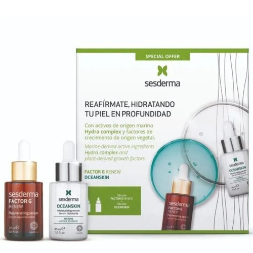 Sesderma Factor G & Oceanskin Set Odos priežiūros priemonių rinkinys odos regeneravimui