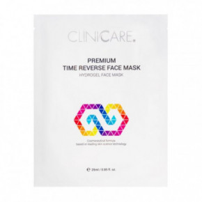 Cliniccare Premium Time Reverse Face Mask Jauninamoji hydrogelio lakštinė kaukė 1 vnt.