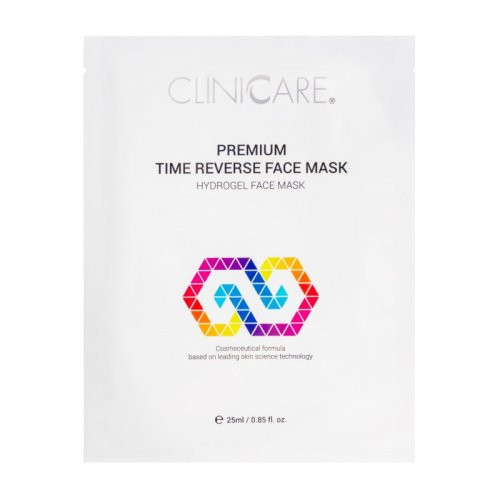 Cliniccare Premium Time Reverse Face Mask Jauninamoji hydrogelio lakštinė kaukė 1 vnt.