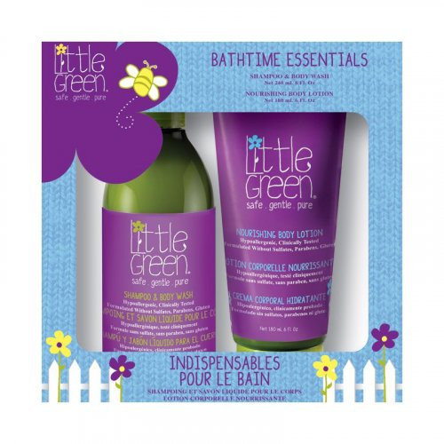 Little Green Bathtime Essentials Plaukų ir kūno priežiūros priemonių rinkinys vaikams