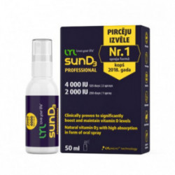 LYL Sun D3 4000 IU Purškiamas vitamino D maisto papildas 50ml