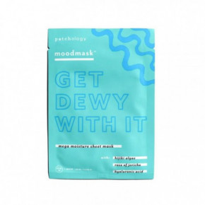 Patchology MoodMask Get Dewy Whit It Intensyviai drėkinanti lakštinė veido kaukė 1 vnt.