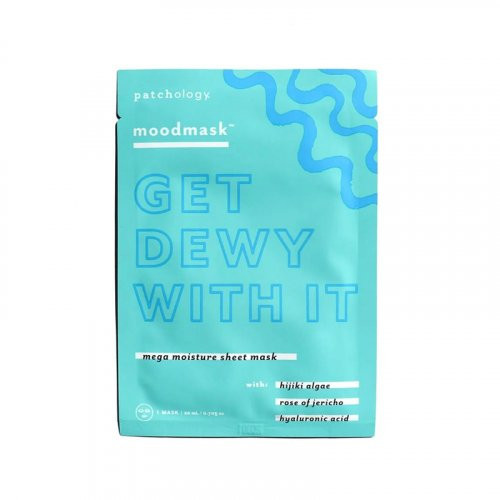 Patchology MoodMask Get Dewy Whit It Intensyviai drėkinanti lakštinė veido kaukė 1 vnt.