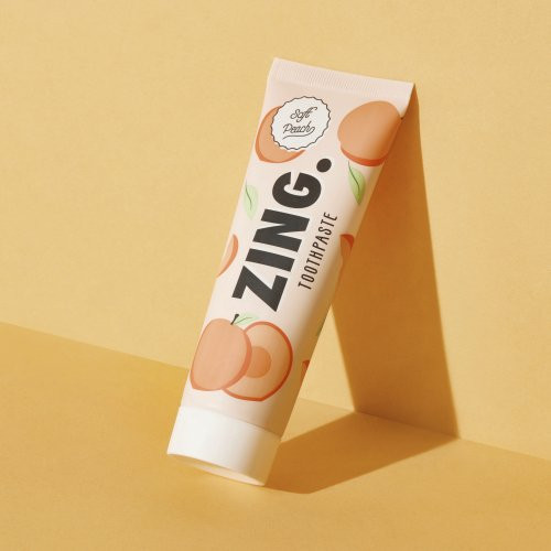 ZING. Enamel Whitening Toothpaste Persikų skonio balinanti dantų pasta 75ml