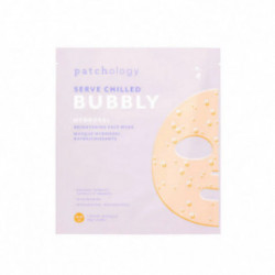 Patchology Serve Chilled Bubbly Skaistinanti dviejų dalių hidrogelio veido kaukė 1 vnt.