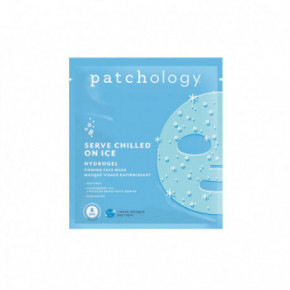 Patchology Serve Chilled On Ice Stangrinanti, dviejų dalių hidrogelio veido kaukė 1 vnt.