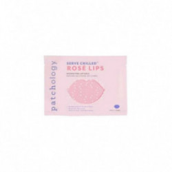 Patchology Chilled Rosé Lip Gel Hidrogelio kaukė lūpoms 5 vnt.