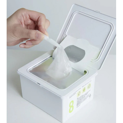 BOM Eight Tea Quick Boosting Mask Lakštinės veido kaukės 30vnt