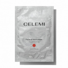 Celemi Face & Neck Mask Intensyviai drėkinanti veido ir kaklo kaukė 1 vnt.