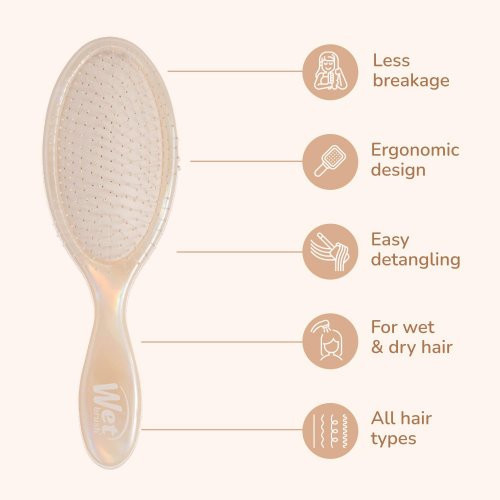 WetBrush Iridescence Icon Original Detangler Plaukų šepetys Iridescence Bronze