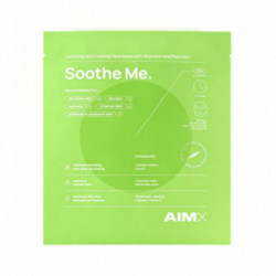 AimX Soothe Me Greito poveikio raminanti lakštinė veido kaukė su peptidais 1 vnt.