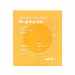 AimX Brighten Me Greito poveikio skaistinanti lakštinė veido kaukė su vitaminu C 1 vnt.