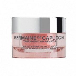 Germaine de Capuccini Timexpert Wrink·Less Pro-Collagen For Eyes and Lips Kremas paakiams ir lūpoms su pro - kolagenu 15ml