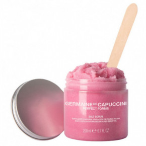 Germaine de Capuccini Perfect Forms Salt Scrub Mineralinių druskų ir raudonųjų vaisių kūno odos šveitiklis 200ml