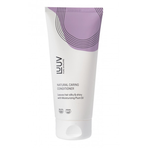 Luuv Natural Conditioner with Plum Oil Švelnus natūralus kondicionierius su slyvų aliejumi 200ml