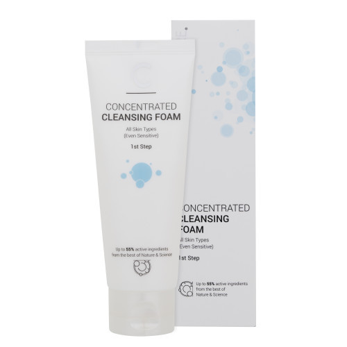 Cliniccare Concentrated Cleansing Foam Koncentruotas putojantis veido prausiklis 100ml