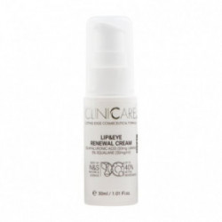 Cliniccare Hyal + Lip & Eye Renewal Cream Priešraukšlinis drėkinamasis kremas akių ir lūpų sričiai 30ml