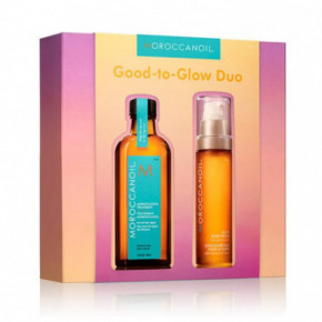 Moroccanoil Good - to - Glow Duo Original Spindesį suteikiantis rinkinys Rinkinys