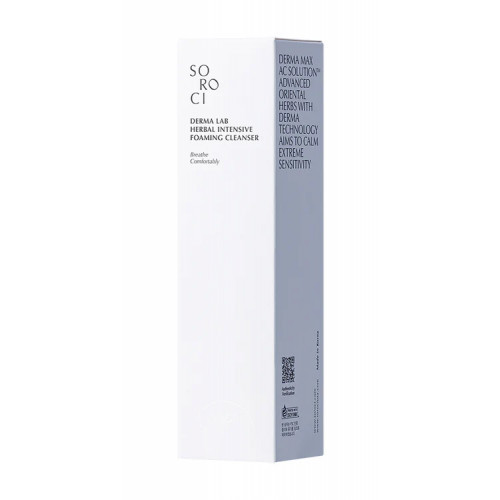 Soroci Derma Lab Herbal Intensive Foaming Cleanser Veido prausiklis 120ml