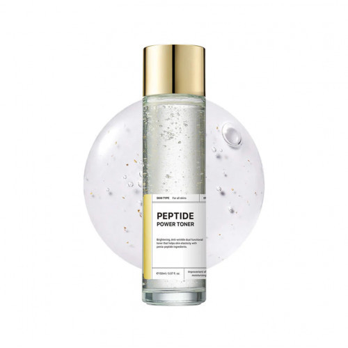 BOM Peptide Power Toner Veido tonikas su peptidais 150ml