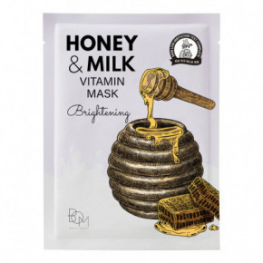 BOM Honey & Milk Vitamin Mask 1pcs