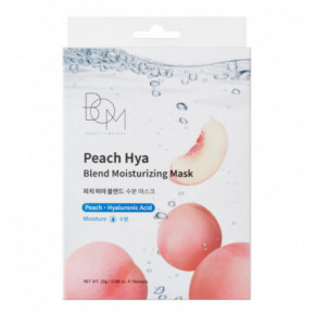 BOM Peach Hya Blend Moisturizing Niisutav näomask 10 tk.