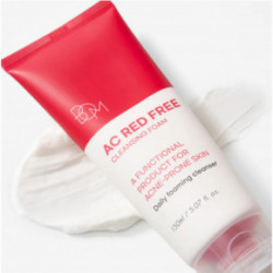 BOM Red Free Cleansing Foam Valomosios veido putos 150ml